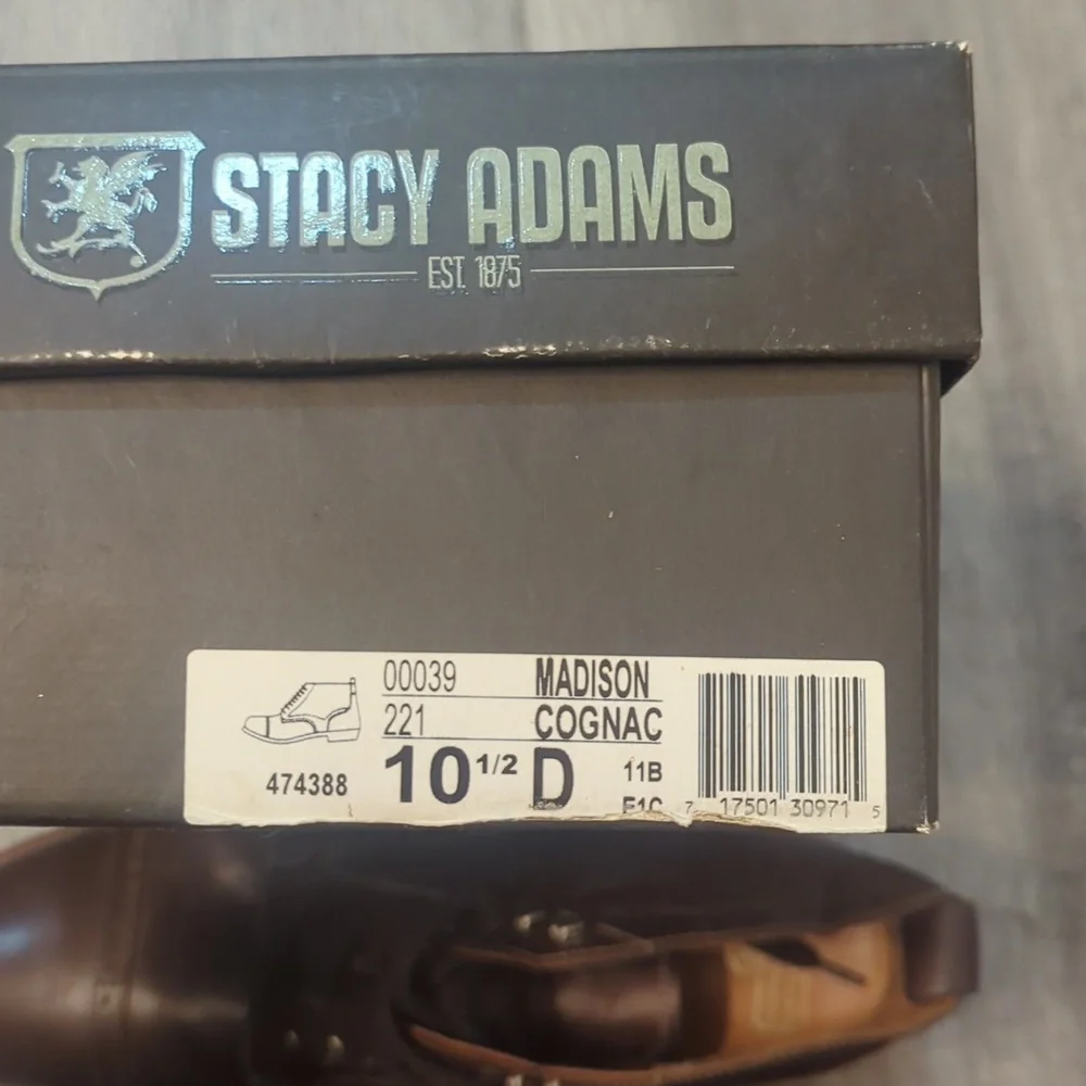 Stacy Adams Madison Cognac Boots - Picture 9 of 9